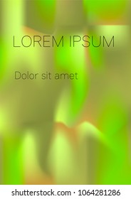 Minimal Covers Design, Modern, Stylish and Nice Looking Green and Yellow Gradients.