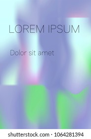 Minimal Covers Design, Modern, Stylish and Nice Looking Green and Blue Gradients.