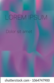 Minimal Covers Design, Modern, Stylish and Nice Looking Violet and Blue Gradients.