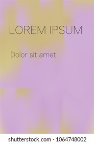 Minimal Covers Design, Modern, Stylish and Nice Looking Pink, Yellow and Green Gradients.