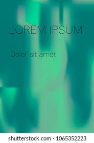 Minimal Covers Design, Modern, Stylish and Nice Looking Blue and Green Gradients.