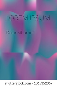 Minimal Covers Design, Modern, Stylish and Nice Looking Violet and Blue Gradients.