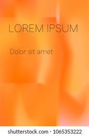 Minimal Covers Design, Modern, Stylish and Nice Looking Pink and Orange Gradients.