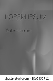 Minimal Covers Design, Modern, Stylish and Nice Looking Grey Gradients.