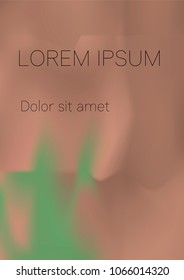 Minimal Covers Design, Modern, Stylish and Nice Looking Green and Pink Gradients.