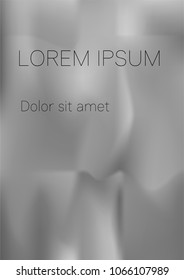 Minimal Covers Design, Modern, Stylish and Nice Looking Grey Gradients.