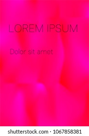 Minimal Covers Design, Modern, Stylish and Nice Looking Pink and Red Gradients.