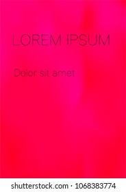 Minimal Covers Design, Modern, Stylish and Nice Looking Pink and Red Gradients.