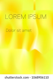 Minimal Covers Design, Modern, Stylish and Nice Looking Yellow Gradients.