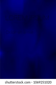Minimal Covers Design, Modern, Stylish and Nice Looking Blue Gradients.