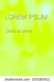Minimal Covers Design, Modern, Stylish and Nice Looking Light Green and Blue Gradients.