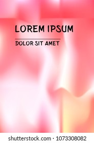 Minimal Covers Design, Modern, Stylish and Nice Looking Pink Gradients.