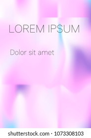 Minimal Covers Design, Modern, Stylish and Nice Looking Pink, Violet and Blue Gradients.