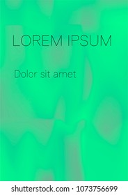 Minimal Covers Design, Modern, Stylish and Nice Looking Blue and Green Gradients.