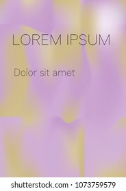 Minimal Covers Design, Modern, Stylish and Nice Looking Pink, Yellow and Green Gradients.