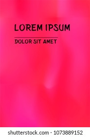 Minimal Covers Design, Modern, Stylish and Nice Looking Pink Gradients.