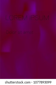Minimal Covers Design, Modern, Stylish and Nice Looking Blue and Red Gradients.