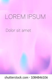 Minimal Covers Design, Modern, Stylish and Nice Looking Pink, Violet and Blue Gradients.