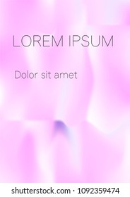 Minimal Covers Design, Modern, Stylish and Nice Looking Pink, Violet and Blue Gradients.