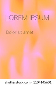 Minimal Covers Design, Modern, Stylish and Nice Looking Pink and Orange Gradients.