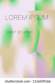Minimal Covers Design, Modern, Stylish and Nice Looking Pink, Yellow and Green Gradients.