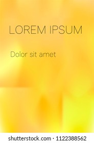 Minimal Covers Design, Modern, Stylish and Nice Looking Yellow Gradients.