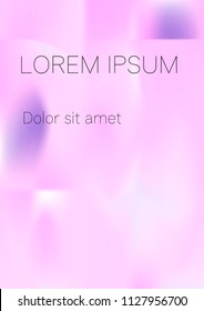 Minimal Covers Design, Modern, Stylish and Nice Looking Pink, Violet and Blue Gradients.