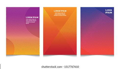 Minimal covers design. Patterns design. Background modern template design for web. Future geometric patterns. cover modern layout, annual report, poster, Colorful halftone gradients. vector