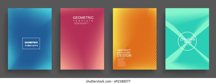 Minimal covers design. Simple geometric gradients