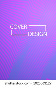 Minimal Covers Design. Simple Halftone Gradients Background. Future Cover Template. Brochures, Flyers, Presentations, Leaflet, Magazine, Annual Report Vector Geometric Patterns. A4 size.
