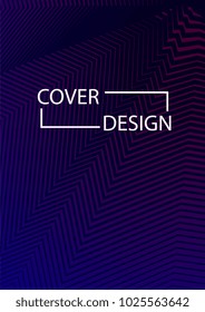 Minimal Covers Design. Simple Halftone Gradients Background. Future Cover Template. Magazine, Annual Report, Brochures, Flyers, Presentations, Leaflet. Vector Geometric Patterns. A4 size.