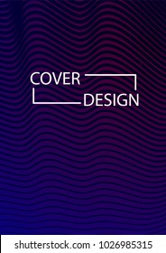 Minimal Covers Design. Simple Halftone Gradients Background. Future Cover Template. Brochures, Flyers, Presentations, Leaflet, Magazine, Annual Report Vector Geometric Patterns. A4 size.