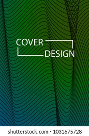 Minimal Covers Design. Simple Halftone Gradients Background. Future Cover Template. Brochures, Flyers, Presentations, Leaflet, Magazine, Annual Report Vector Geometric Patterns. A4 size.