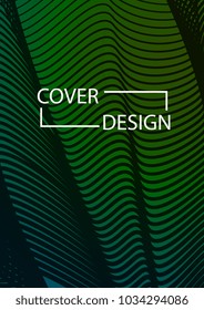 Minimal Covers Design. Simple Halftone Gradients Background. Future Cover Template. Magazine, Annual Report, Brochures, Flyers, Presentations, Leaflet. Vector Geometric Patterns. A4 size.