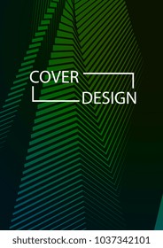 Minimal Covers Design. Simple Halftone Gradients Background. Future Cover Template. Brochures, Flyers, Presentations, Leaflet, Magazine, Annual Report Vector Geometric Patterns. A4 size.