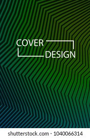 Minimal Covers Design. Simple Halftone Gradients Background. Future Cover Template. Brochures, Flyers, Presentations, Leaflet, Magazine, Annual Report Vector Illustration. A4 size.