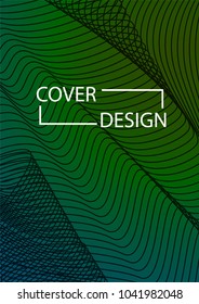 Minimal Covers Design. Simple Halftone Gradients Background. Future Cover Template. Brochures, Flyers, Presentations, Leaflet, Magazine, Annual Report Vector Geometric Patterns. A4 size.