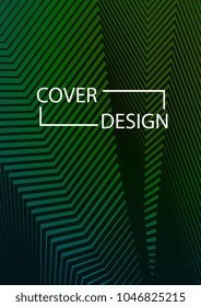 Minimal Covers Design. Simple Halftone Gradients Background. Future Cover Template. Magazine, Annual Report, Brochures, Flyers, Presentations, Leaflet. Vector Illustration. A4 size.