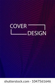 Minimal Covers Design. Simple Halftone Gradients Background. Future Cover Template. Brochures, Flyers, Presentations, Leaflet, Magazine, Annual Report Vector Geometric Patterns. A4 size.