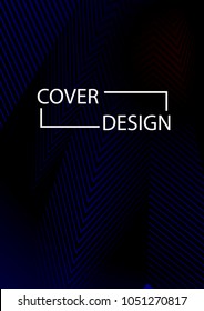 Minimal Covers Design. Simple Halftone Gradients Background. Future Cover Template. Brochures, Flyers, Presentations, Leaflet, Magazine, Annual Report Vector Illustration. A4 size.
