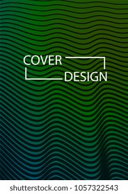 Minimal Covers Design. Simple Halftone Gradients Background. Future Cover Template. Magazine, Annual Report, Brochures, Flyers, Presentations, Leaflet. Vector Geometric Patterns. A4 size.