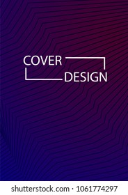 Minimal Covers Design. Simple Halftone Gradients Background. Future Cover Template. Brochures, Flyers, Presentations, Leaflet, Magazine, Annual Report Vector Geometric Patterns. A4 size.