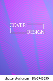 Minimal Covers Design. Simple Halftone Gradients Background. Future Cover Template. Magazine, Annual Report, Brochures, Flyers, Presentations, Leaflet. Vector Geometric Patterns. A4 size.