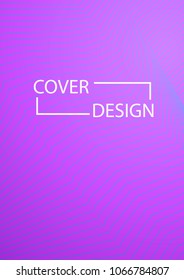 Minimal Covers Design. Simple Halftone Gradients Background. Future Cover Template. Brochures, Flyers, Presentations, Leaflet, Magazine, Annual Report Vector Geometric Patterns. A4 size.