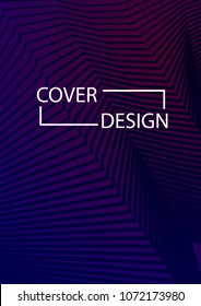 Minimal Covers Design. Simple Halftone Gradients Background. Future Cover Template. Brochures, Flyers, Presentations, Leaflet, Magazine, Annual Report Vector Geometric Patterns. A4 size.
