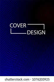 Minimal Covers Design. Simple Halftone Gradients Background. Future Cover Template. Brochures, Flyers, Presentations, Leaflet, Magazine, Annual Report Vector Illustration. A4 size.