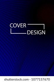 Minimal Covers Design. Simple Halftone Gradients Background. Future Cover Template. Brochures, Flyers, Presentations, Leaflet, Magazine, Annual Report Vector Geometric Patterns. A4 size.