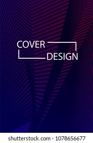 Minimal Covers Design. Simple Halftone Gradients Background. Future Cover Template. Brochures, Flyers, Presentations, Leaflet, Magazine, Annual Report Vector Geometric Patterns. A4 size.