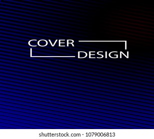 Minimal Covers Design. Simple Halftone Gradients Background. Future Cover Template. Magazine, Annual Report, Brochures, Flyers, Presentations, Leaflet. Vector Illustration. A4 size.