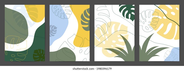 Diseño de cubiertas mínimas. Diseño de diseño para impresiones enmarcadas en la pared, afiche de lona, arte como postal o folleto.Ilustración vectorial.